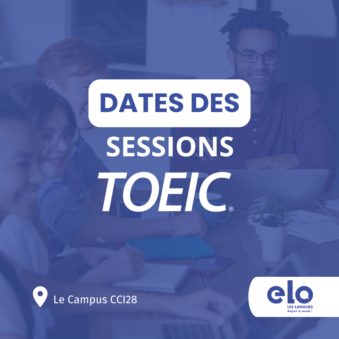 TOEIC Chartres cours de langues anglais préparation TOEIC